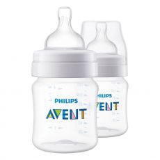 Бутылочка для кормления Philips AVENT Anti-colic SCF810/27 бесцветный, белый 0,125 л