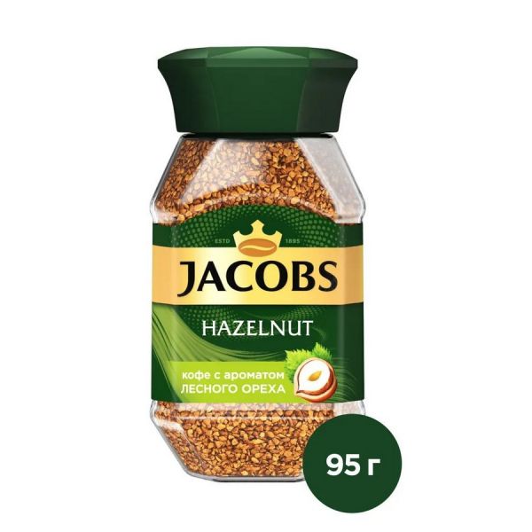 Кофе растворимый JACOBS Hazelnut 6 шт 0,1 кг (8051222)