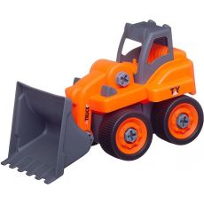 Конструктор Junfa toys 590 Трактор в чемоданчике 7 деталей