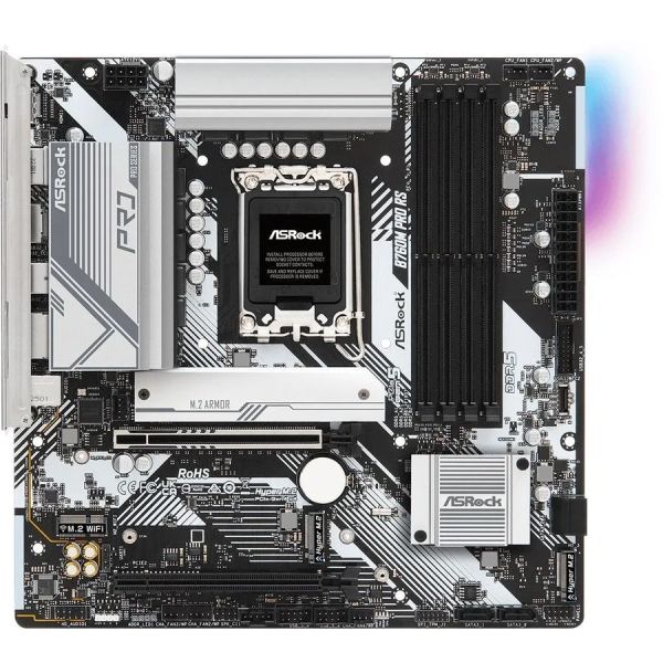 Материнская плата ASRock B760M PRO RS LGA 1700,Intel B760,mATX,Ret