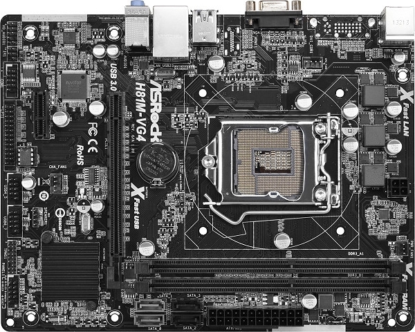 Материнская плата ASRock H81M-VG4