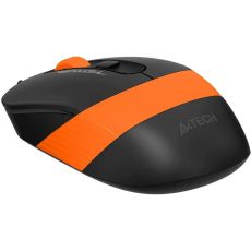 Мышь A4Tech Fstyler FM10S оптическая, проводная, USB, черный/оранжевый [fm10s usb orange]