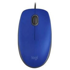 Мышь Logitech M110 оптическая, проводная, USB, синий [910-005500]