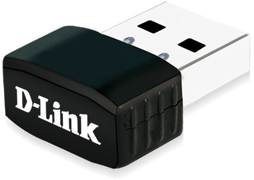 Сетевой адаптер D-link DWA-131 WiFi USB 2.0, черный