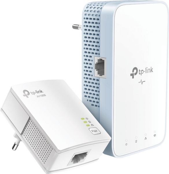 Сетевой адаптер TP-LINK TL-WPA7517 KIT Powerline Gigabit Ethernet, белый