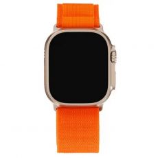 Умные часы Apple Watch Ultra 2022 титан/оранжевый [mqeu3ll/a]