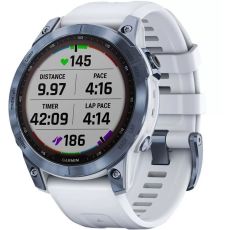 Умные часы Garmin Fenix 7 синий/белый [010-02540-25]