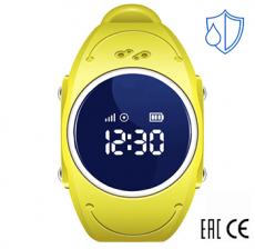 Умные часы Smart Baby Watch W8 желтый