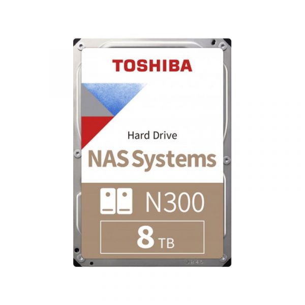 Жесткий диск Toshiba HDWG480UZSVA NAS N300 8 Тб HDD SATA III 3.5 